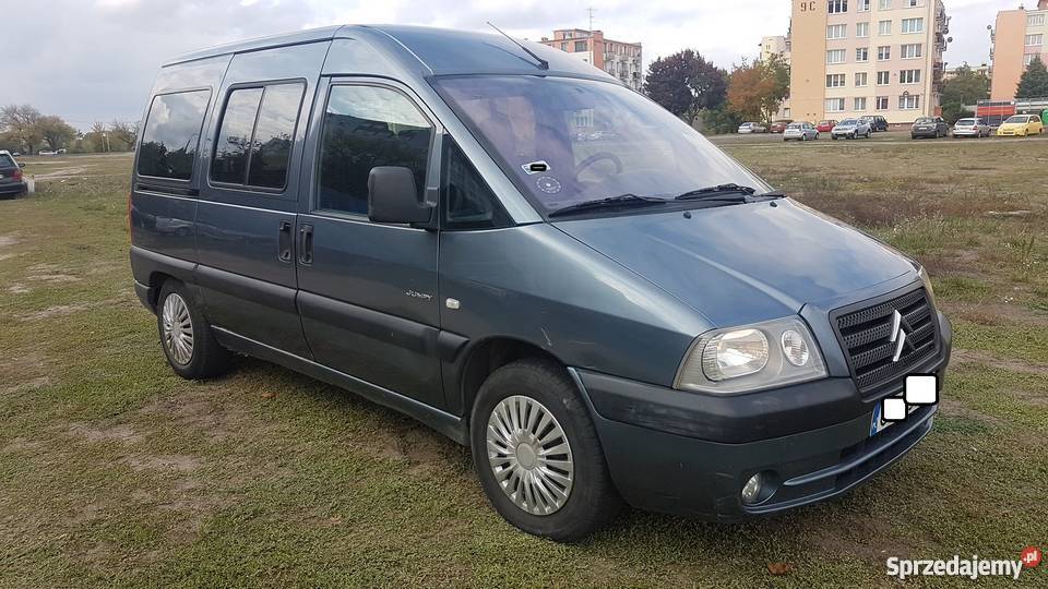 Okazja citroen jumpy 20 benzyna 8osobowy z klima Włocławek