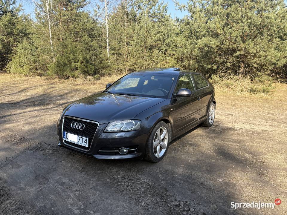 Audi A3 sline 8p 20tdi CR 170 DSG stronic 2009 sprowadzony A3 dolnośląskie Jelcz-Laskowice