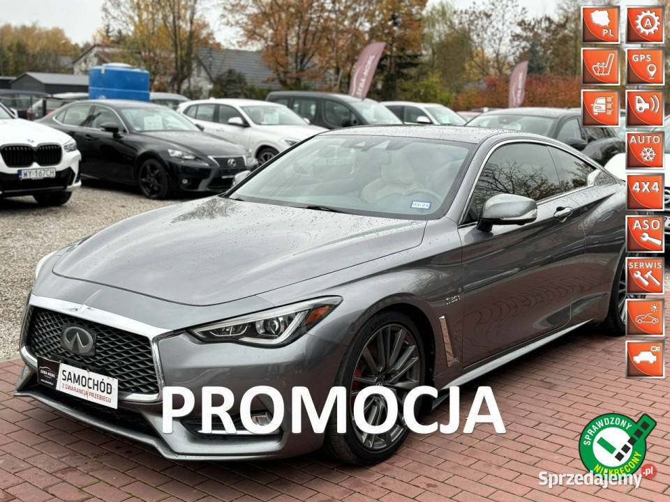 Infiniti Q60 Q60 SPORT Wypas Red Sport kamera cofania Sade Budy