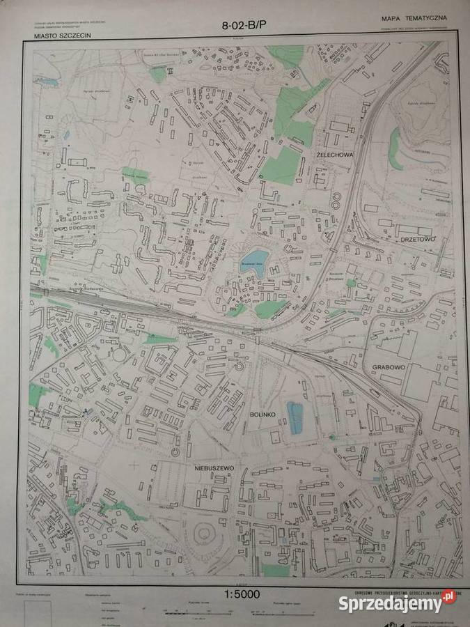 2534 Mapa Tematyczna Szczecin