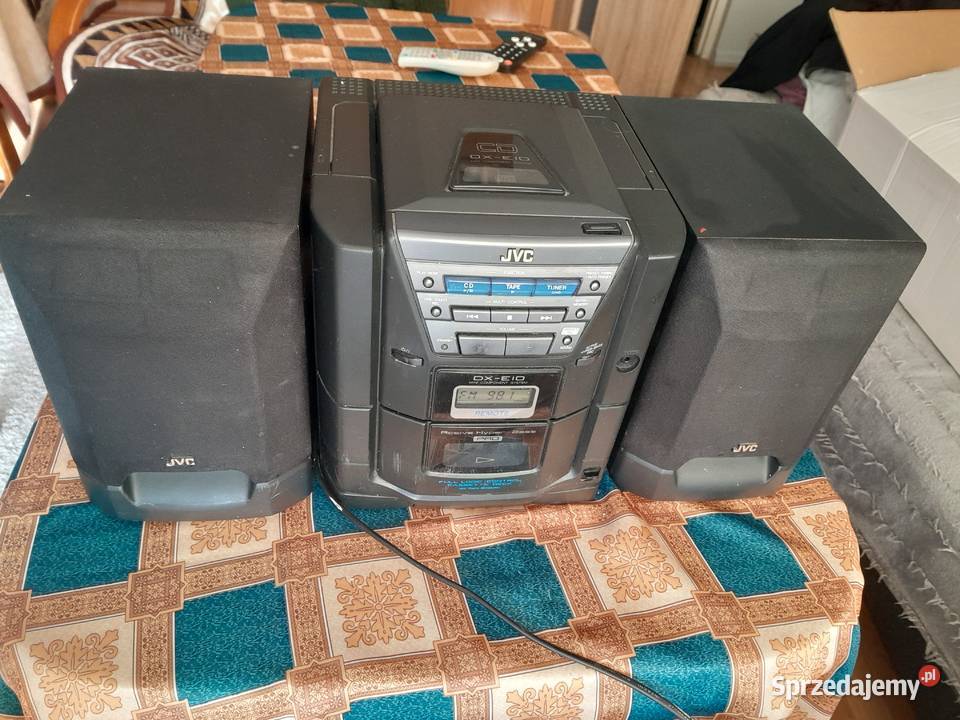 Mini wieża Jvc model DXE10BK głośniki Jvc Tarnów