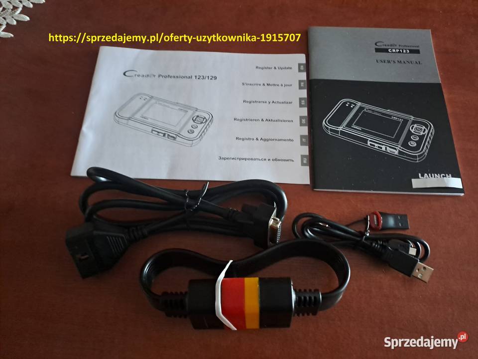 Launch CRP 123 OBD II Interfejs Diagnostyczny
