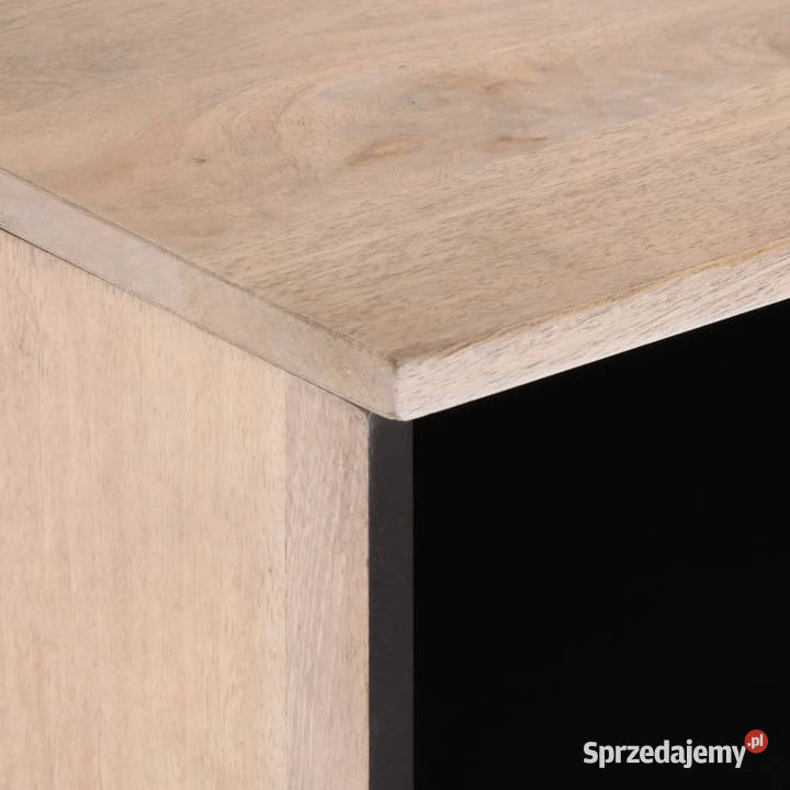 Szafka pod telewizor 100x34x46 lite drewno mango Pozostałe