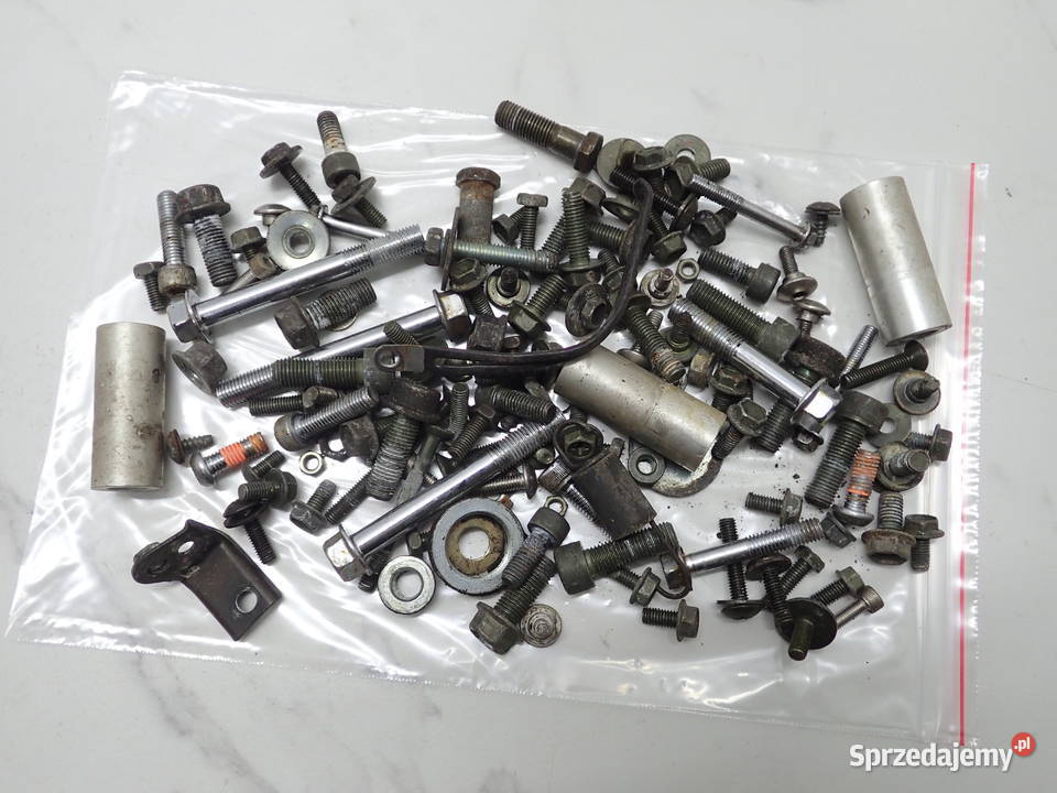 Śruby Z Motocykla Tulejki Suzuki SV 650 9802r Strzelce Krajeńskie