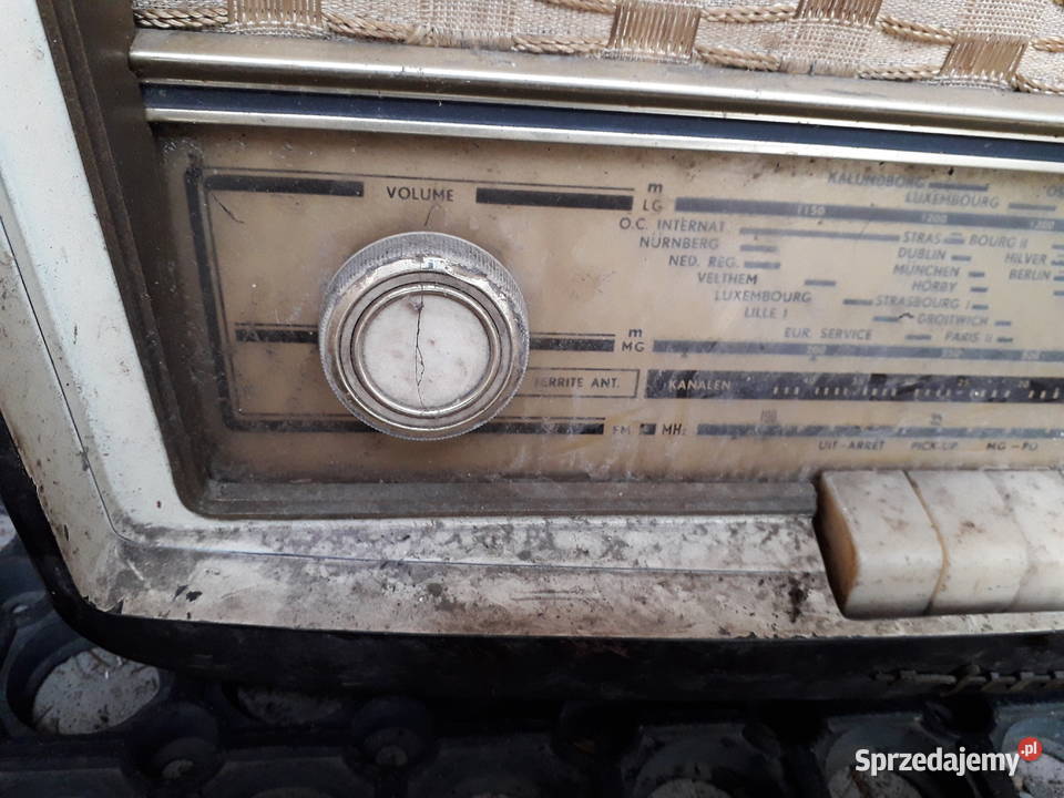 Radio lampowe stare Siera belgijski Philips Warszawa sprzedam
