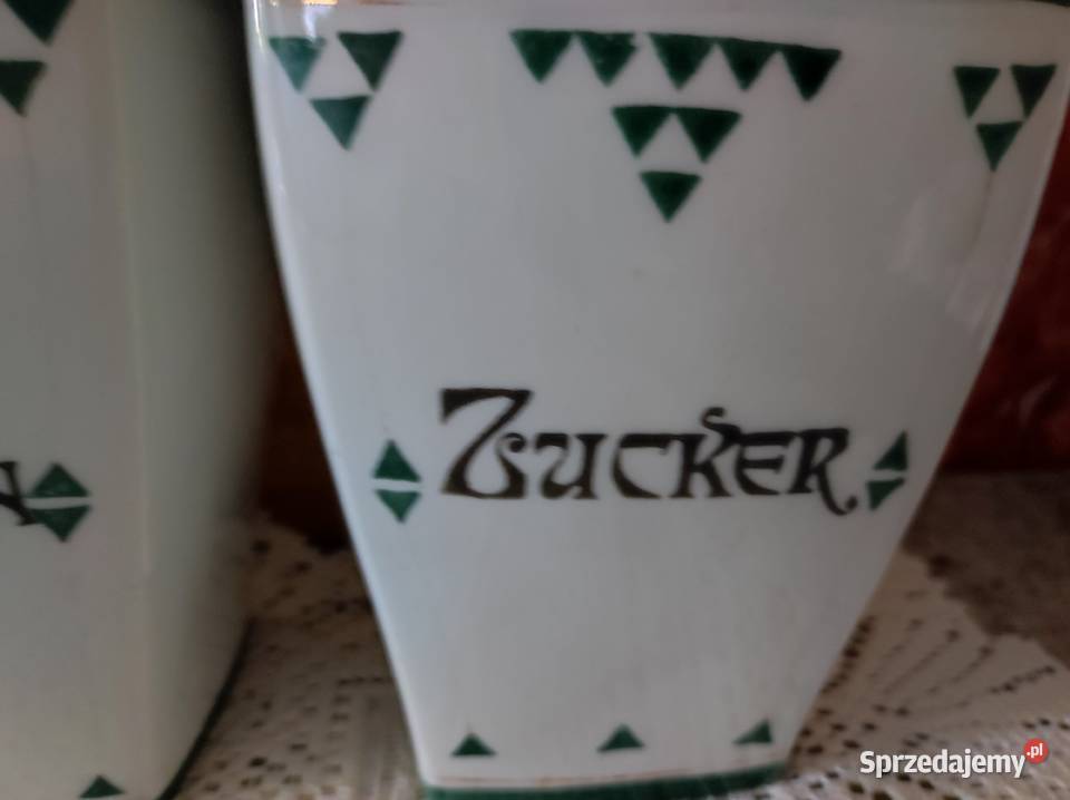 stara powojenna ceramika pojemniki kuchenne sprzedam