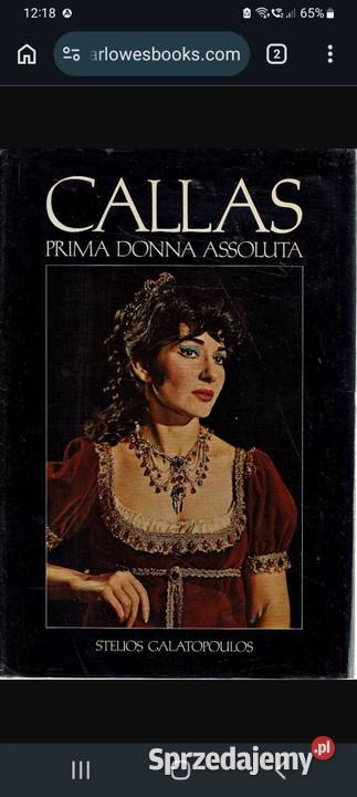 Callas Prima Donna Assoluta Galatopoulos Stelios twarda Poznań