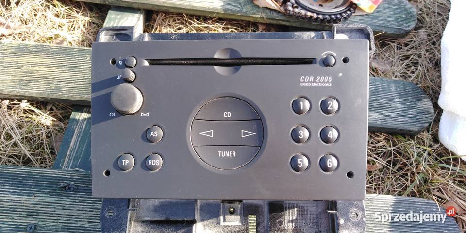 Radio Delco CDR 2005 Opel Vectra Omega osobowe