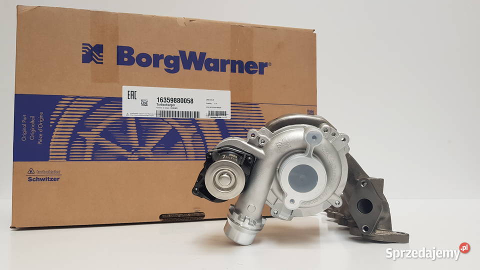 Turbosprężarka BorgWarner KKK 16359880058 Siedlce sprzedam