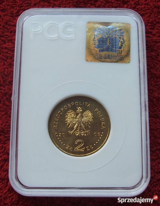 MONETA 2 OBRONA JASNEJ GÓRY 2005 GRADING UNC Katowice sprzedam