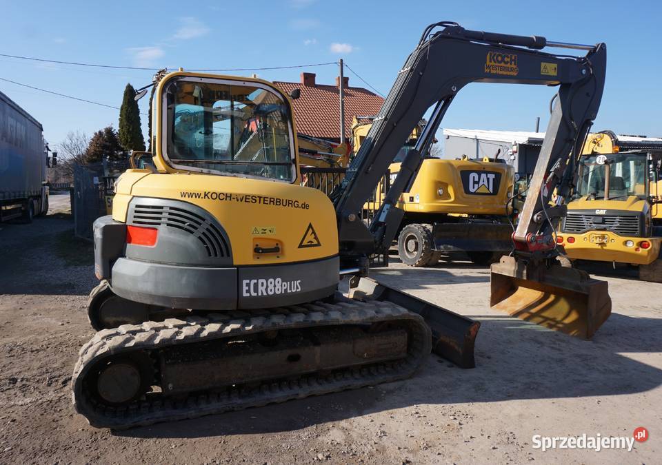 Minikoparka Volvo ECR 88 2012 Koparki