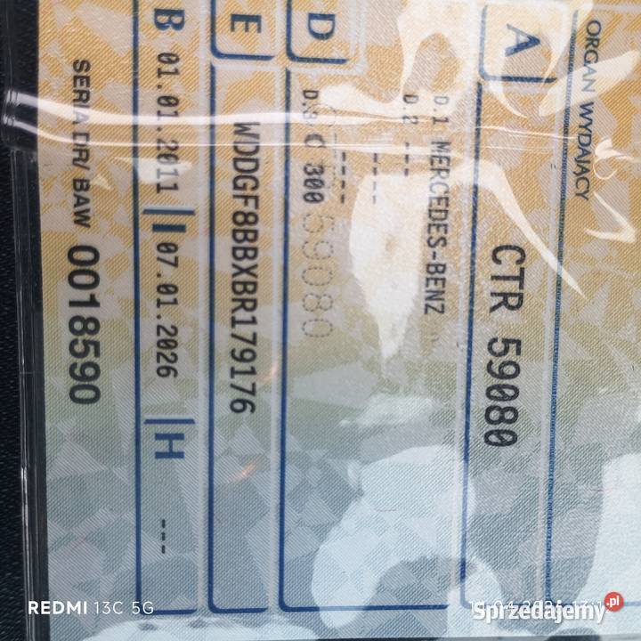 MERCEDES C3004MATIC Chełmża