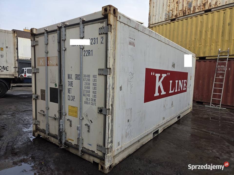 Kontener chłodniczy 6 metrowy 2015 pomorskie Gdynia sprzedam