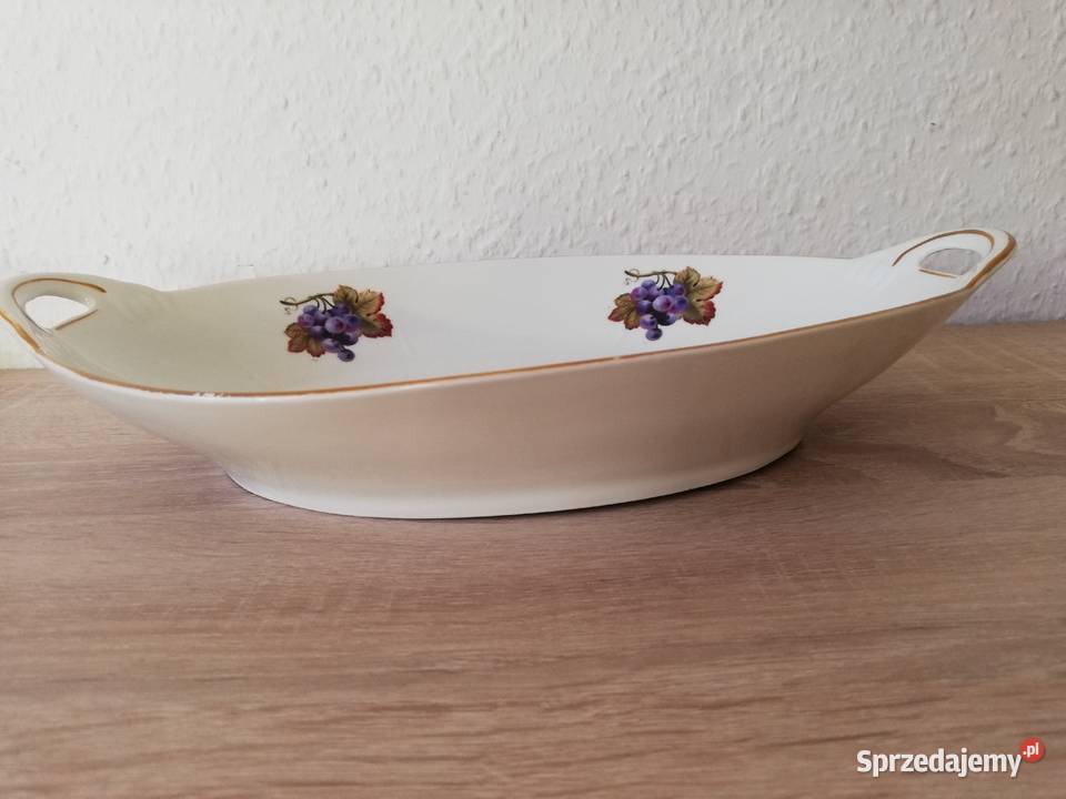 Głęboki półmisek stara porcelana małopolskie Gorlice