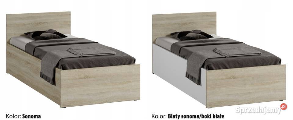 Łóżko DM1 90x200 w kolorach do wyboru białe Zielona Góra
