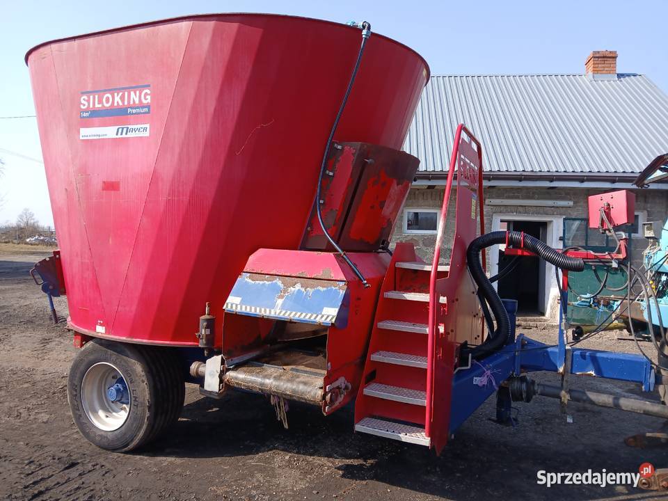 Paszowóz pionowy Siloking 14 m3 Typ MP 14 Ryki sprzedam