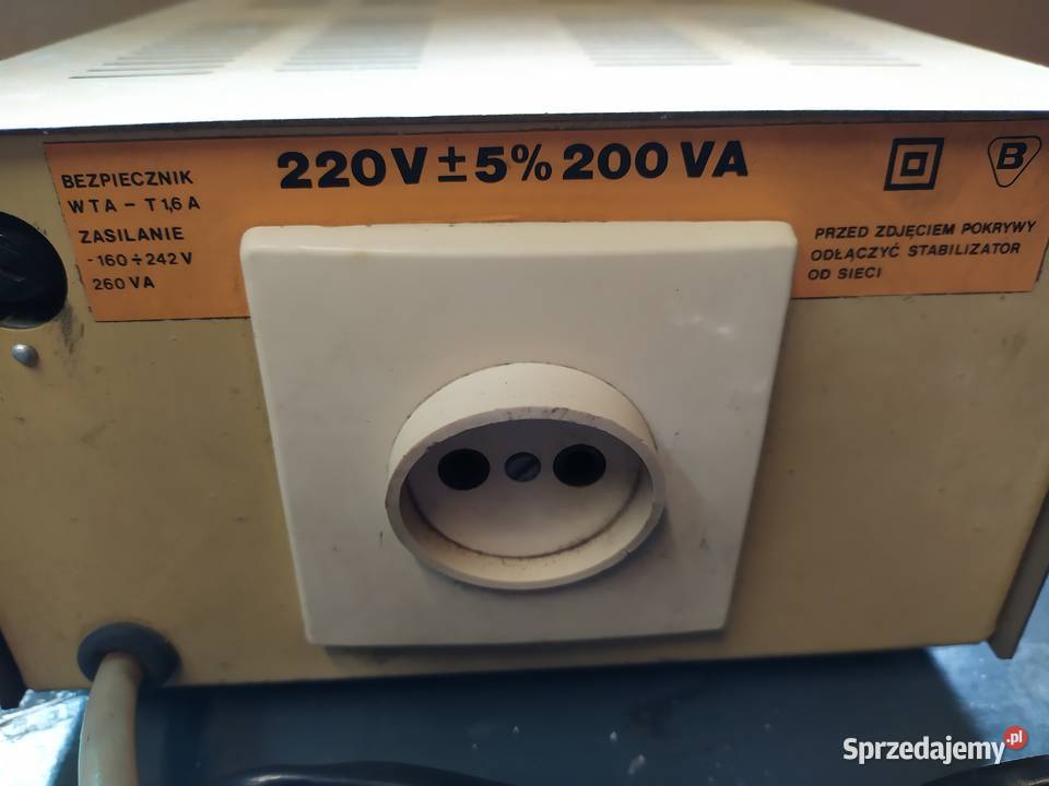 Stabilizator napięcia Unitra SM 2001 lubuskie
