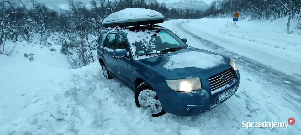 Subaru Forester II 20 SG 2007 158 Gaz do 2035 niebieski Forester Suchodół