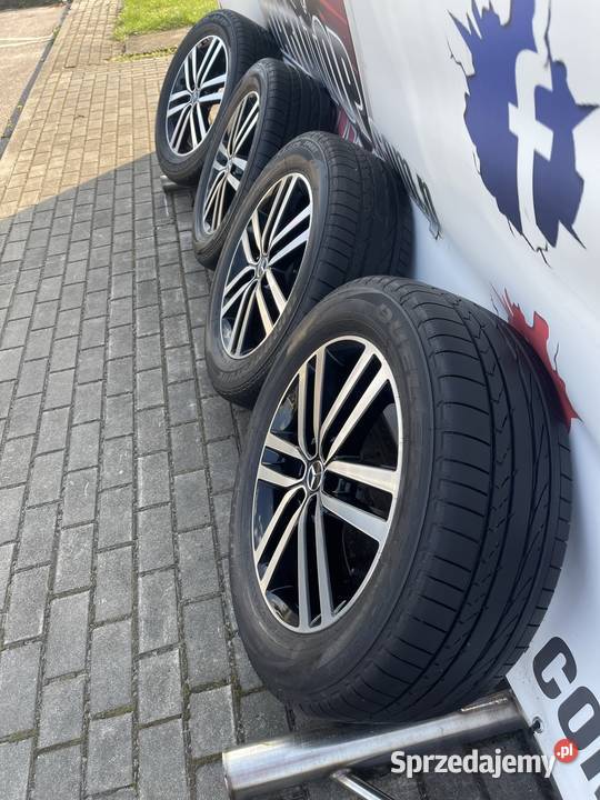 Mercedes X Felgi 6x1143 Bridgestone Dueler HP Opony Pasłęk