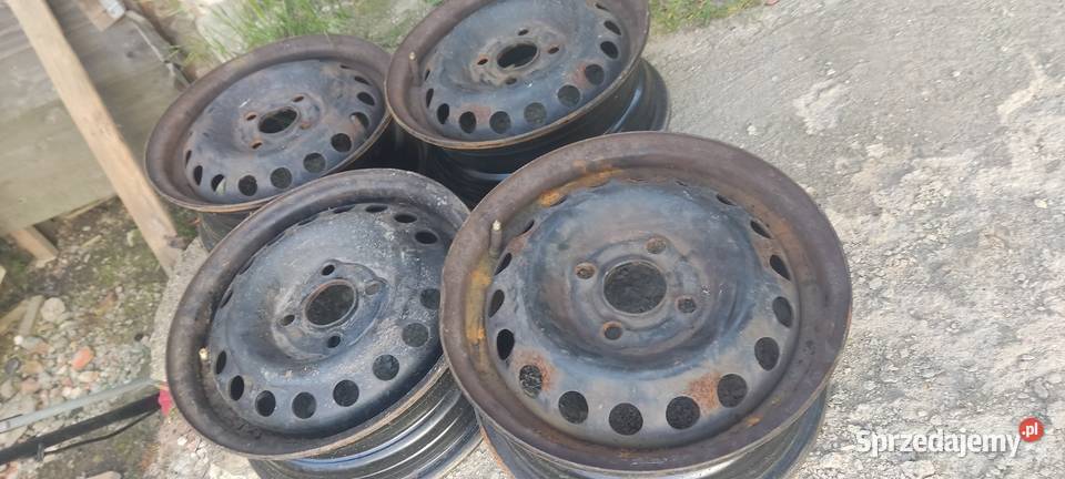 Felgi stalowe komplet 16 nissan QASHQAI J10 2 osobowe dolnośląskie