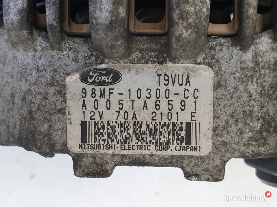 Ford Fiesta MK4 125 ALTERNATOR 98MF10300CC Układ elektryczny silnika Janów