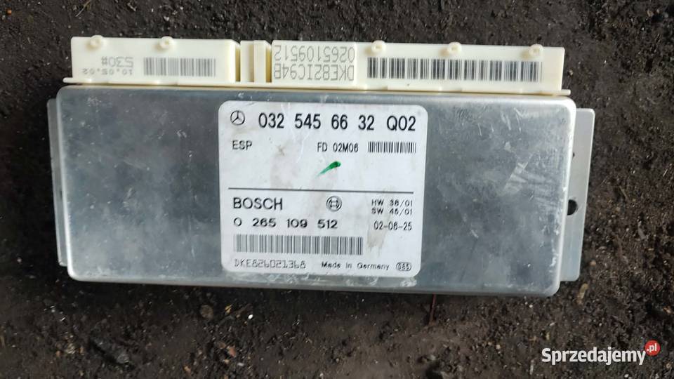Moduł sterownik ESP 0325456632 Mercedes w211 e osobowe Książ Wielkopolski sprzedam