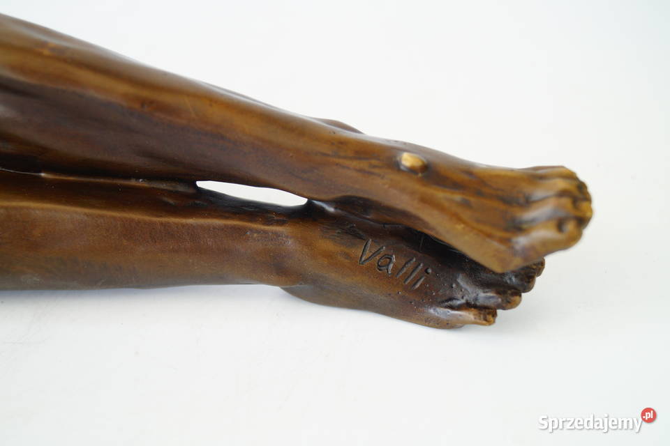 Jezus Chrystus duża figura z brązu rzeźba Gizałki