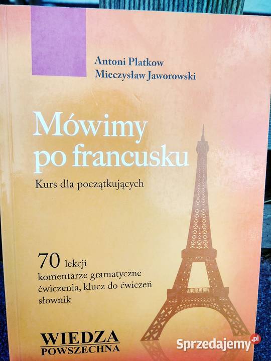 Mówimy francusku Wiedza Powszechna księgarnie Warszawa