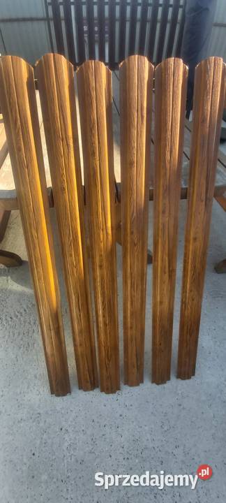 TANIE sztachety metalowe na ogrodzenie 2 II gat Sanok