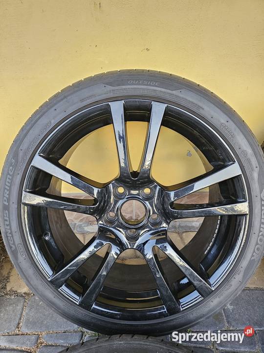 Sprzedam Alufelgi czarne black piano 5x112 Samochodowe Radom