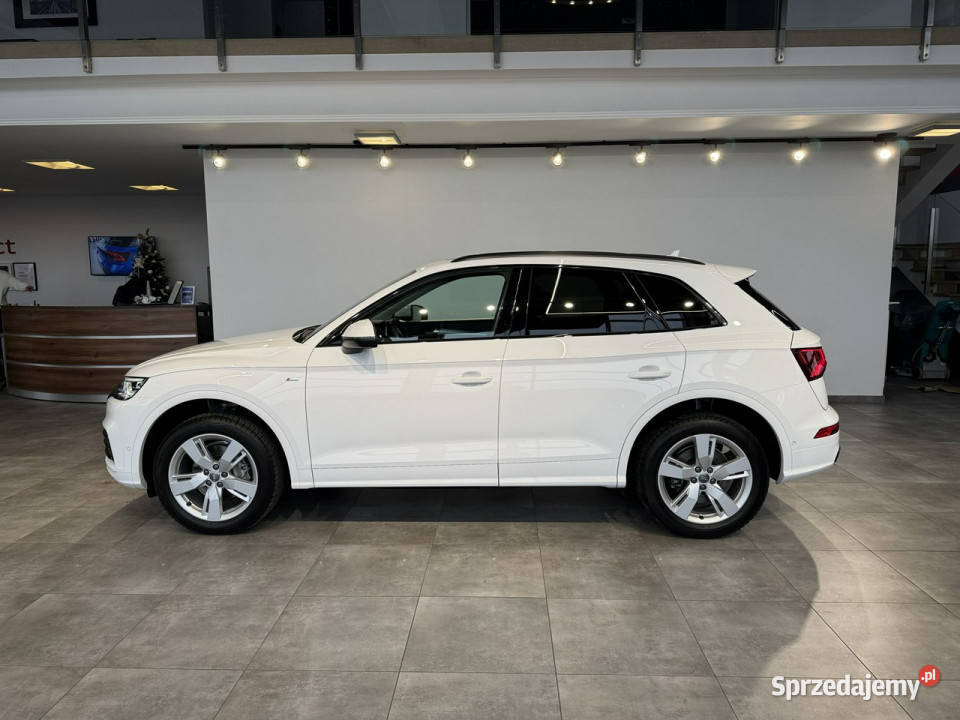 Audi Q5 VAT 23 45TFSI 245 Stronic quattro 2020 r łopatki zmiany biegów Myślenice