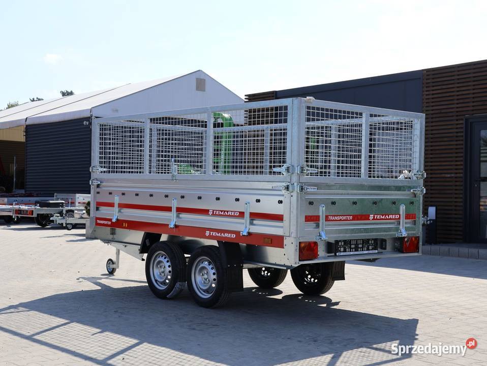 Przyczepa dwuosiowa TEMARED TRANSPORTER 30152 z Kołobrzeg