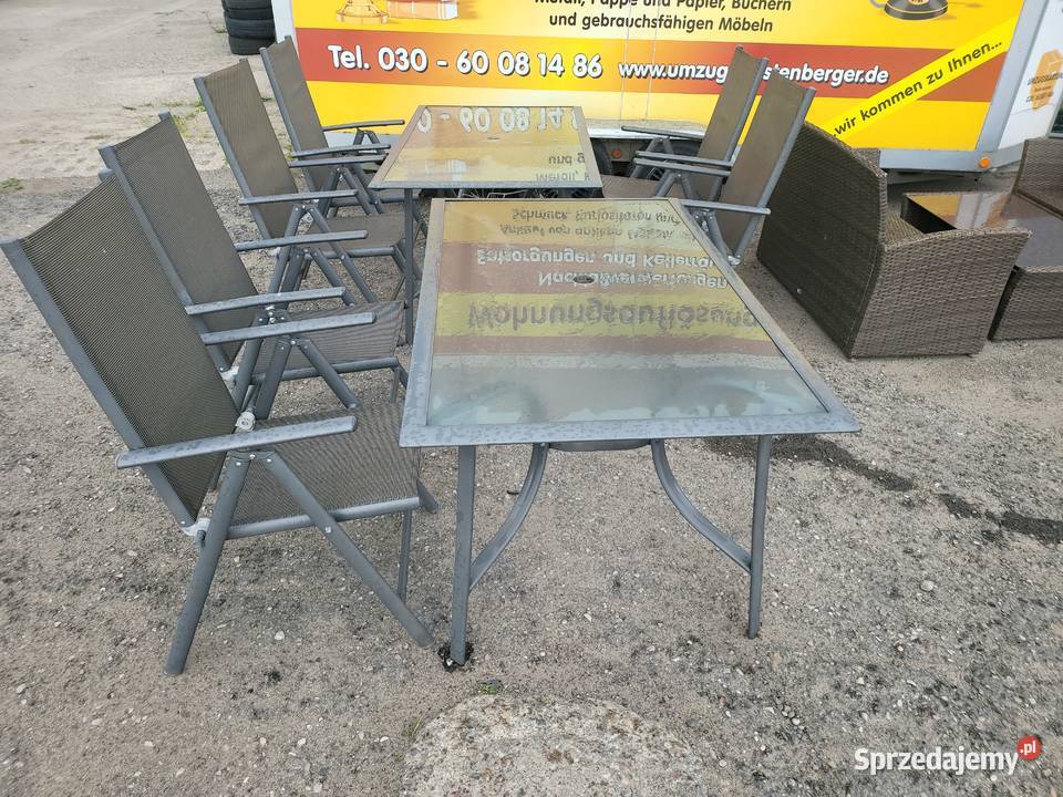 Zestaw ogrodowy tarsowy Meble ogrodowe Chojna