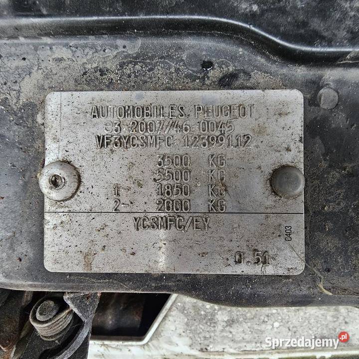 PEUGEOT BOXER 2013 2198 ccm 110 mazowieckie Warszawa