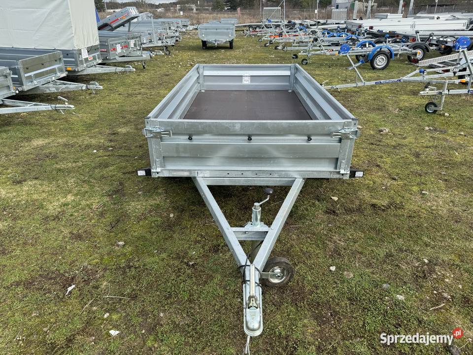 PRZYCZEPA DWUOSIOWA ZASŁAW 265T RATY DOSTAWA 505kg Stargard