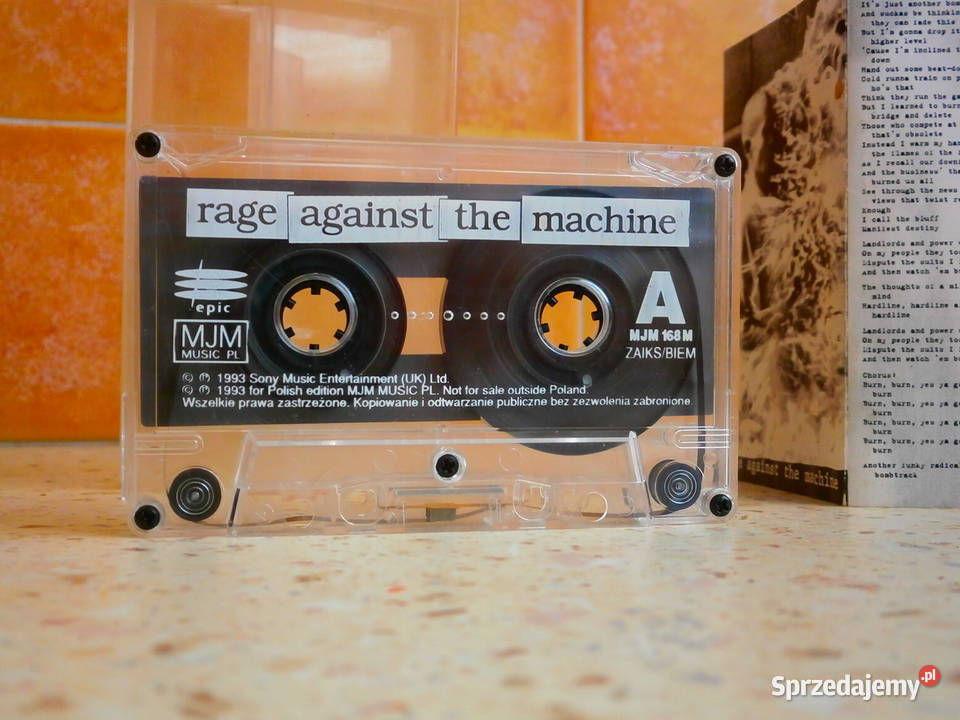 Kaseta audio Rage Against The Machine dobra Płyty i kasety Łódź