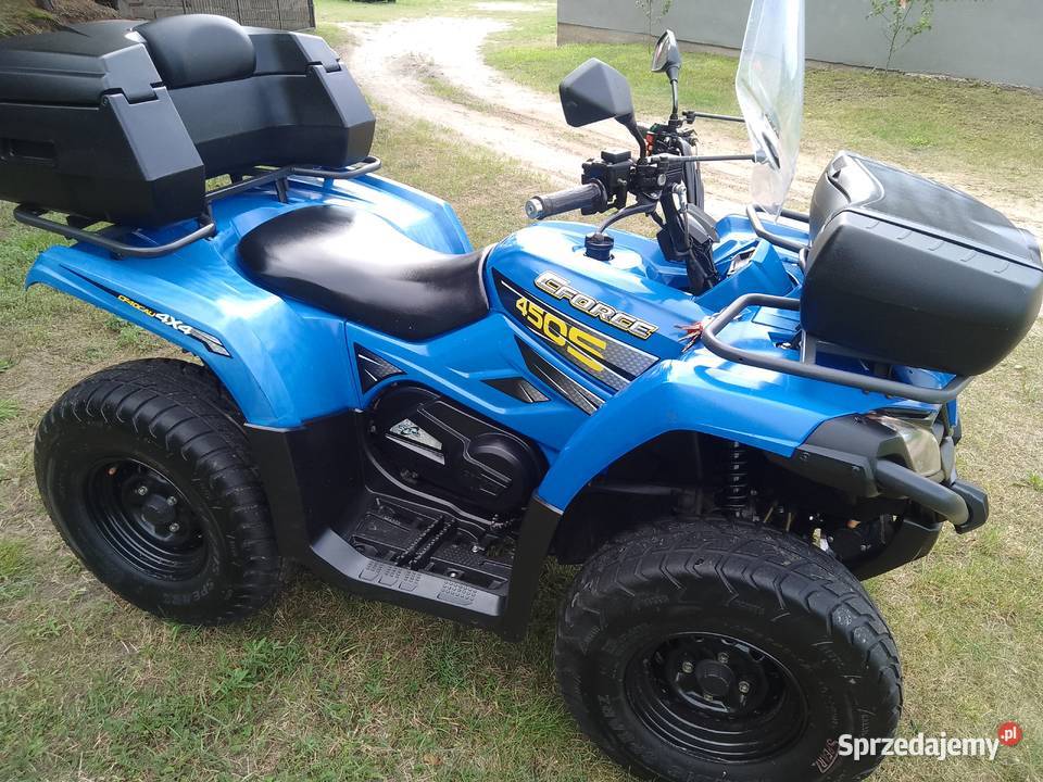 Quad Cf Moto Cforce 450 4x4 Dokumenty Grzane wielkopolskie