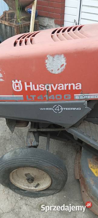 Traktorek kosiarka husqvarna LT4140G uszkodzony