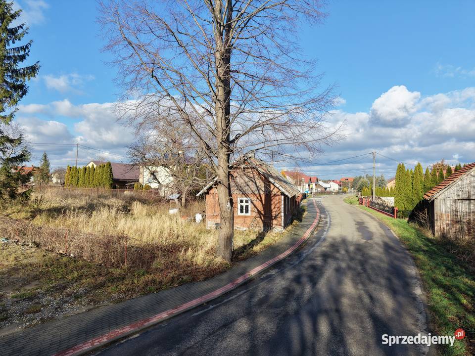 Działka budowlana Mrukowa z projektem domu podkarpackie sprzedam