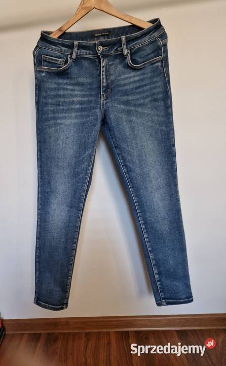 Jeansy Damskie Niebieskie Skinny 40 Kraków