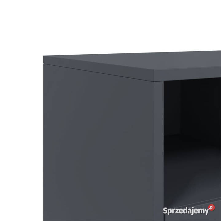 Szafka RTV antracytowa 1005x39x435 stal WM846694 Warszawa sprzedam