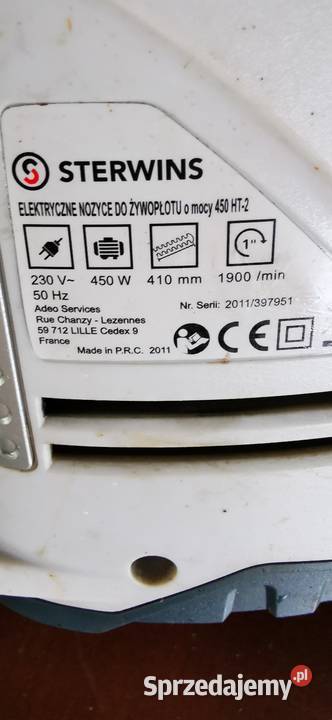 Nożyce elektryczne Kłodzko