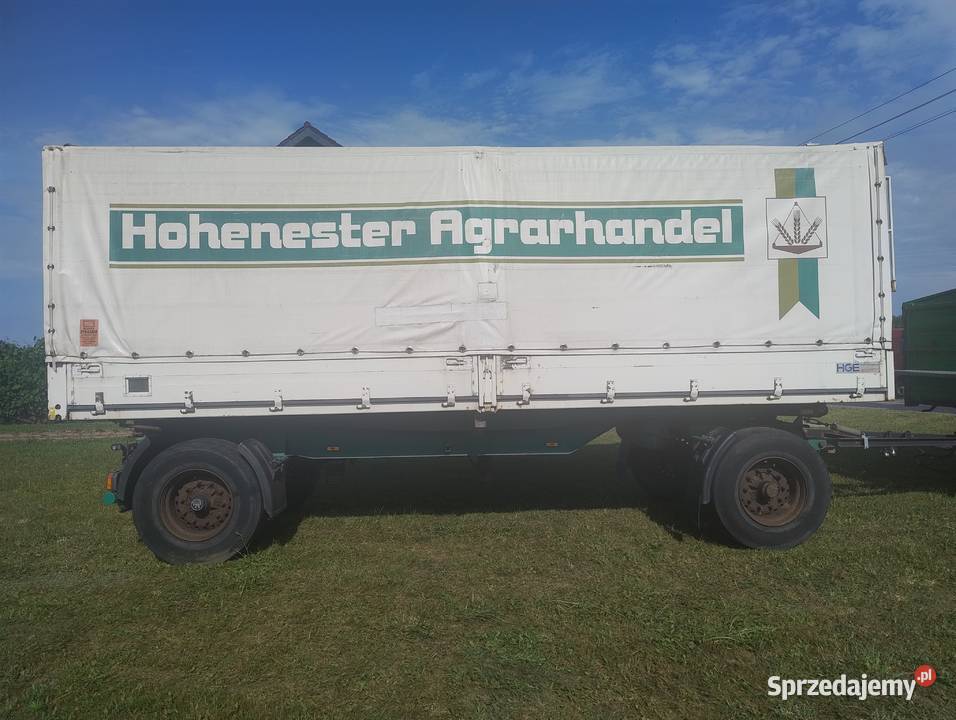Przyczepa wywrotka 3stronna krone 183 zbozowka Kaessbohrer Grabów nad Prosną