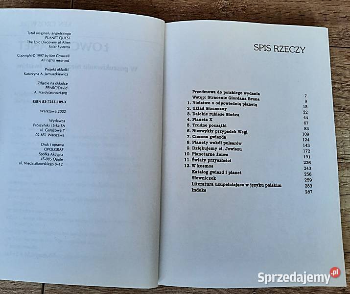 Łowcy planet Ken Croswell Kultura i Rozrywka Ostrów Wielkopolski