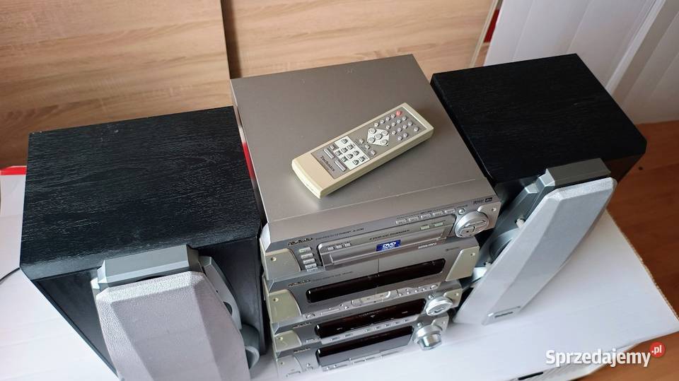 Wieża Technics dv290 z DVD i MP3 Najwyższy model Mroczeń