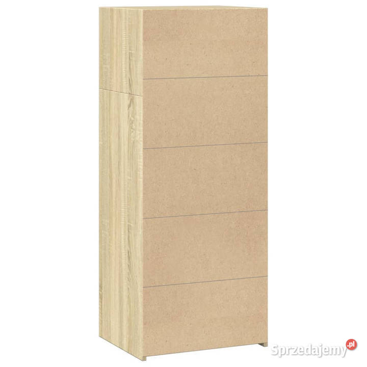 Wysoka szafka dąb sonoma 50x41x124 materiał Warszawa sprzedam