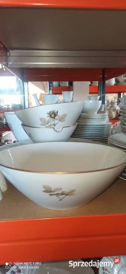 Serwis obiad kawa herbatę Czarna Róża Rosenthal Gdańsk sprzedam