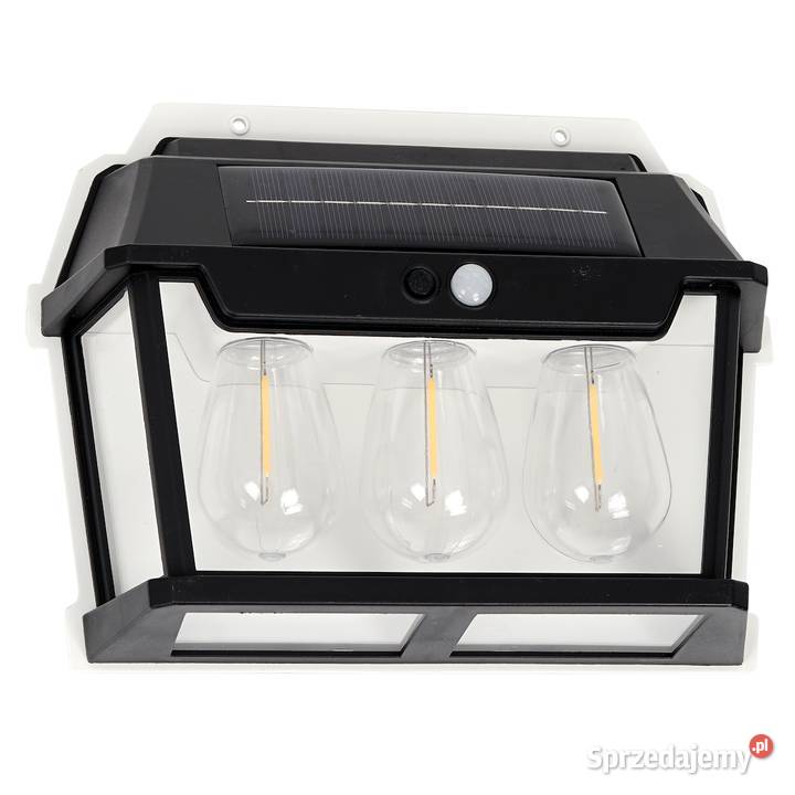 Kinkiet Solarny Filo Potrójny 3000K Starokrzepice