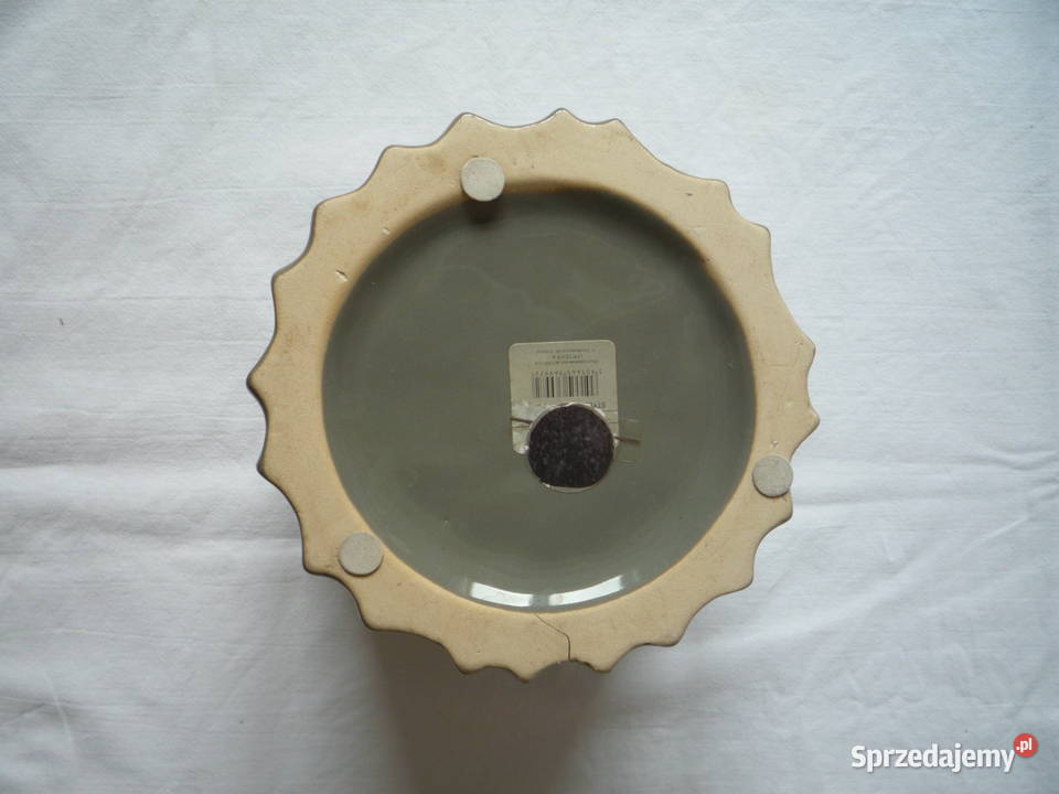 Szara doniczka osłonka na doniczkę Szczecin