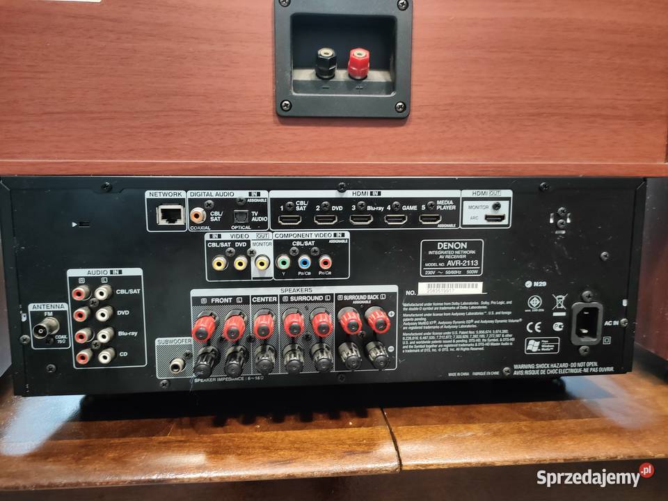 DENON AVR 2113 AMPLITUNER WZMASNIACZ Pawłowice